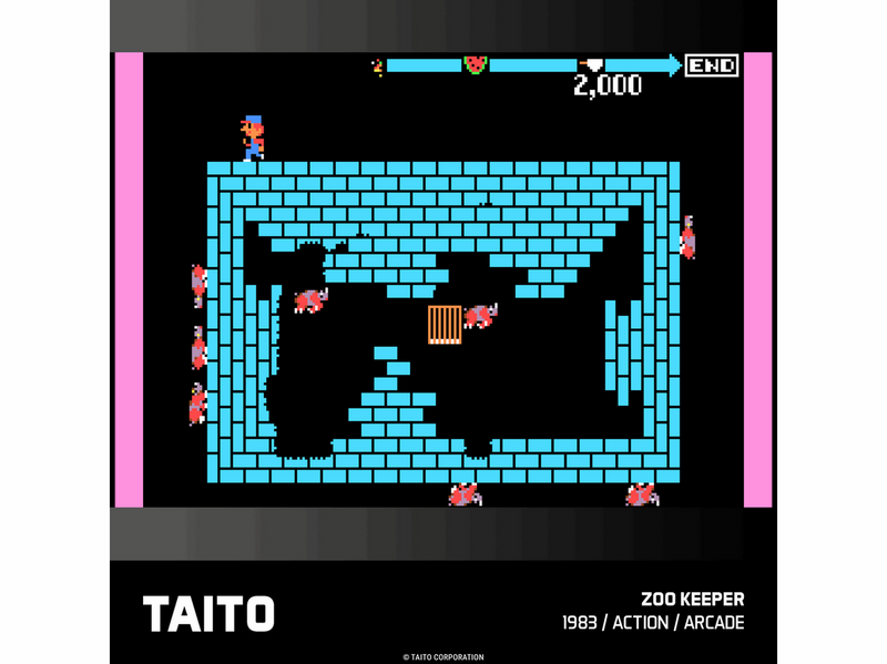 Taito Arcade 3 - Evercade - Retro - PEGI 7