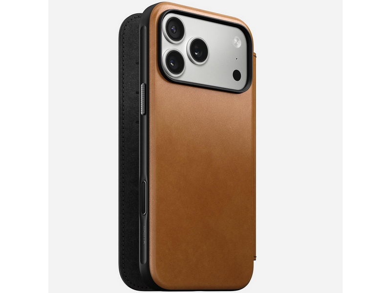Nomad - Modern Leather Folio - iPhone 17 Pro Max | English Tan-C | Leather