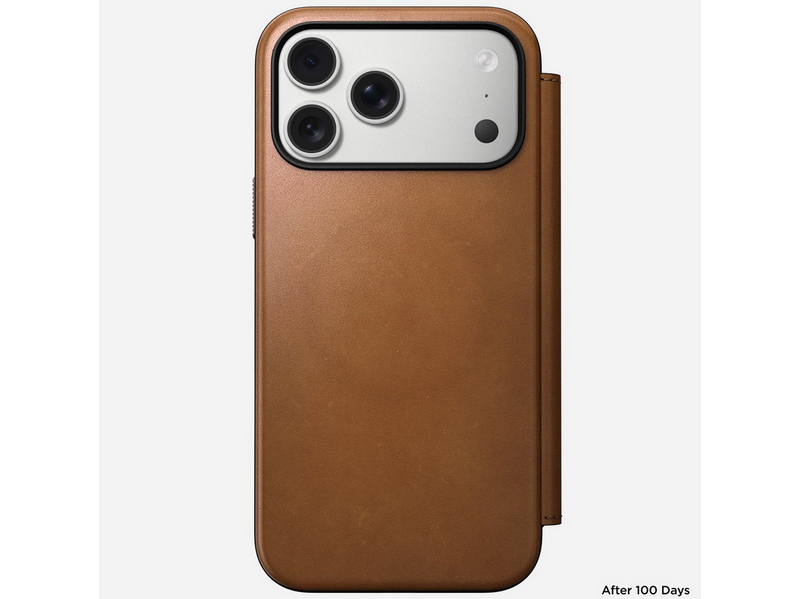 Nomad - Modern Leather Folio - iPhone 17 Pro Max | English Tan-C | Leather