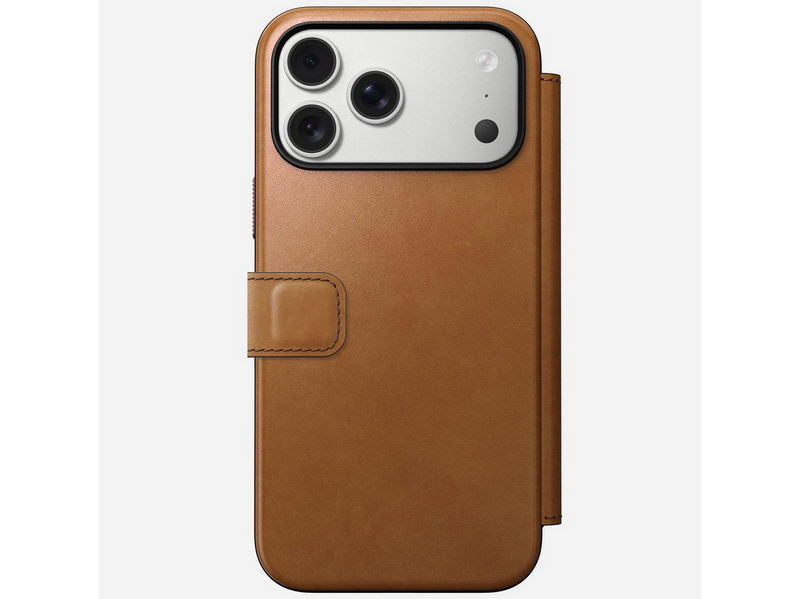 Nomad - Modern Leather Folio - iPhone 17 Pro Max | English Tan-C | Leather