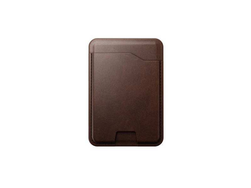 Nomad - Leather Mag Wallet with Find My Tracking - Brown | Leather
