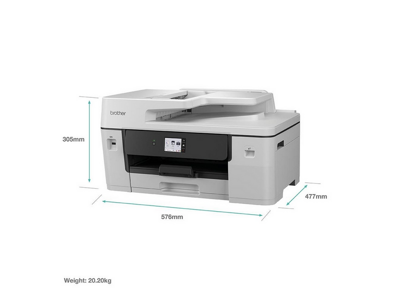 Brother MFC-J6760DW - Color Inkjet - A3 Duplex - 31 ppm Multifunktion - Farbe - Tinte