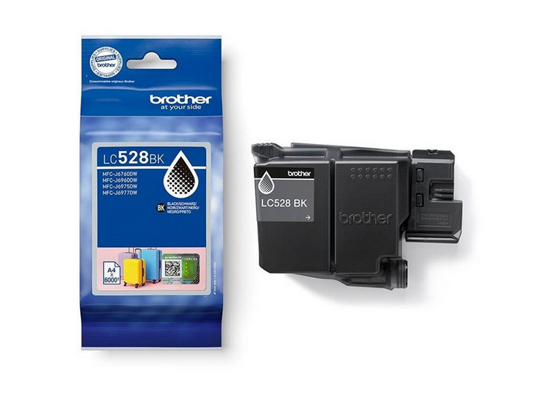 Brother LC528BK - black - original - ink cartridge