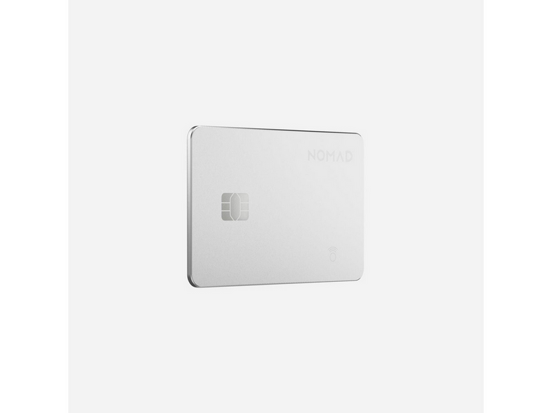 Nomad Tracking Card Pro - Find My | White