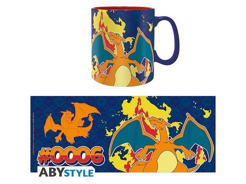 ABYstyle - POKEMON Mug Charizard Foil Big Size - Becher