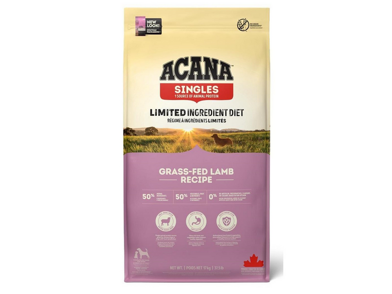 Acana Grass-fed Lamb Dry Dog Food 17 kg