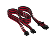 Corsair - power cable - 16(12+4)pin PCIE 5.0 12VHPWR to 8 pin PCIe power - 65 cm