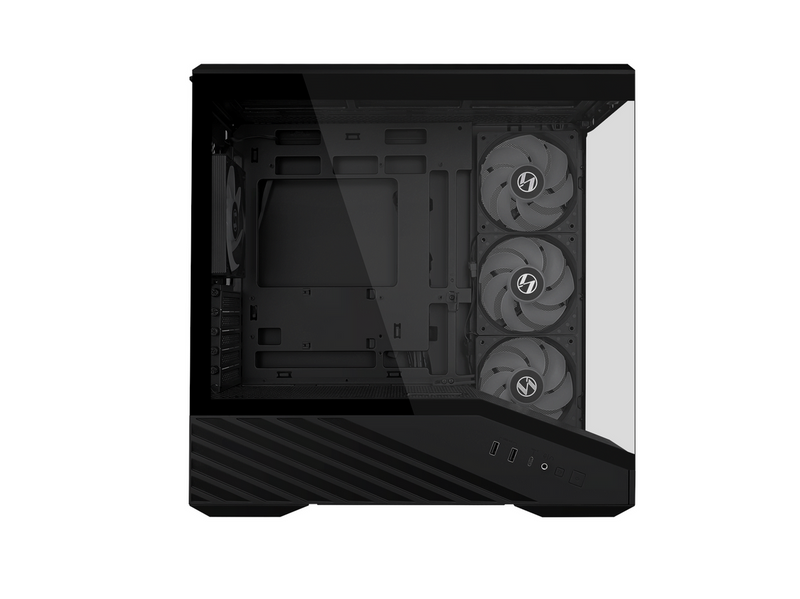 Lian Li Vector V100 Mini - Gehäuse - Minitower - Schwarz