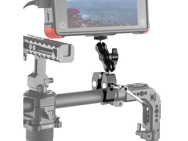 SmallRig 2164 Multi-functional Crab-Shaped Clamp w/ Ballhead Magic Arm