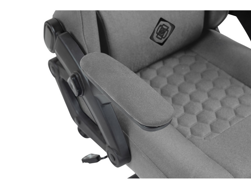 Deltaco DC130 Gaming Gaming Stuhl - Grau - Stoff