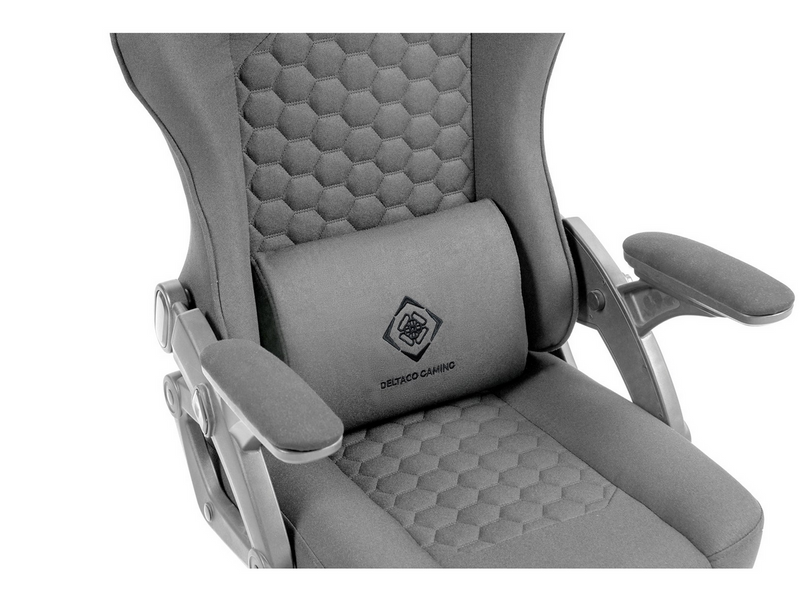 Deltaco DC130 Gaming Gaming Stuhl - Grau - Stoff