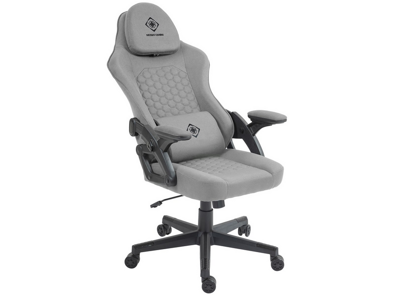 Deltaco DC130 Gaming Gaming Stuhl - Grau - Stoff
