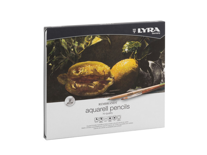 Lyra Rembrandt Aquarell Tin Box 24 pcs