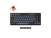 Keychron K2 Pro QMK/VIA Wireless RGB Hot Swap K Pro Red - Gaming Tastatur (TKL) - 75% - Nordic ISO - Schwarz