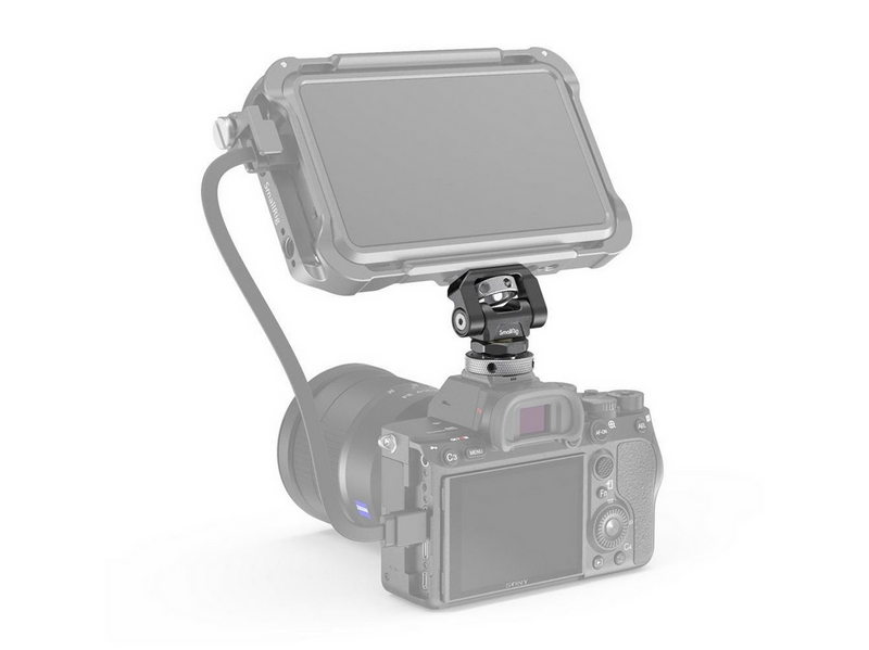 SmallRig 2905 Swivel and Tilt Adjustable Monitor Mount Cold Shoe-Mount