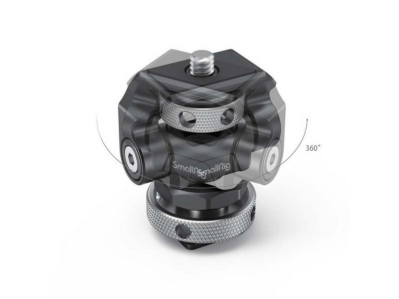 SmallRig 2905 Swivel and Tilt Adjustable Monitor Mount Cold Shoe-Mount