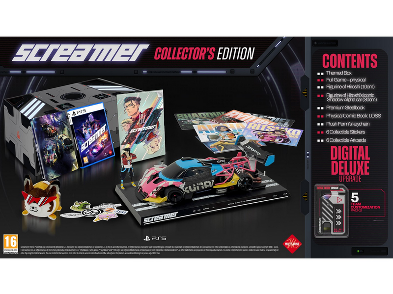 Screamer (Collector's Edition) - Sony PlayStation 5 - Rennspiel - PEGI 16