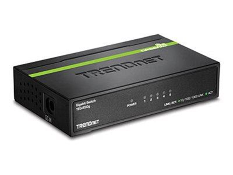 TRENDnet TEG-S50G 5-Port Gigabit GREENnet Switch