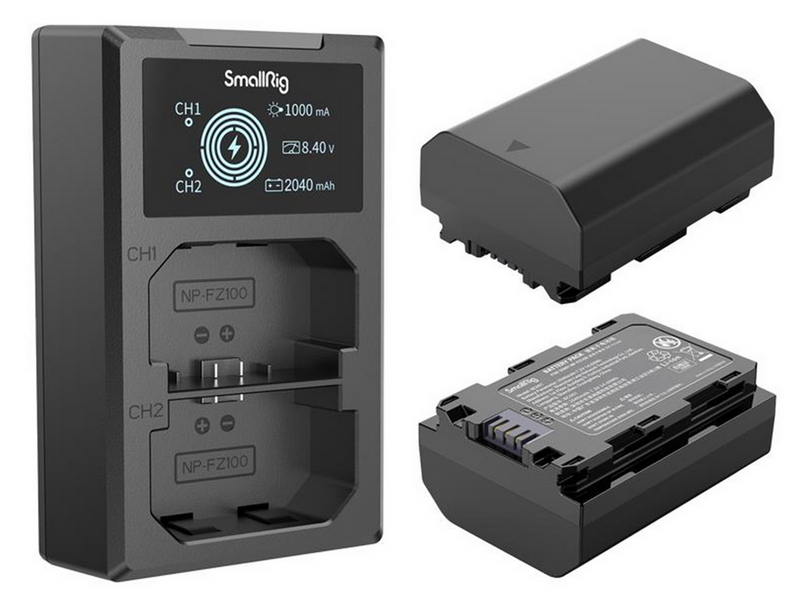 SmallRig 3824 NP-FZ100 Battery & Charger Kit