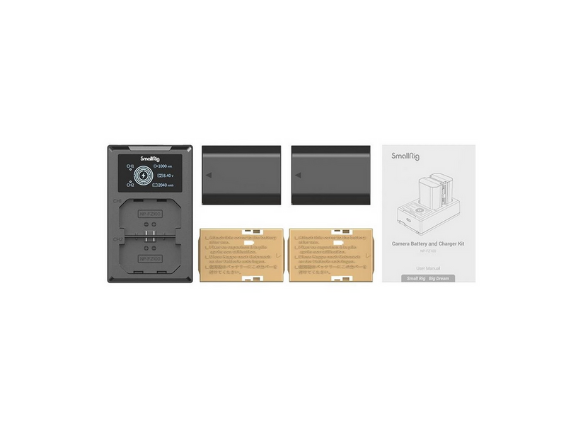 SmallRig 3824 NP-FZ100 Battery & Charger Kit