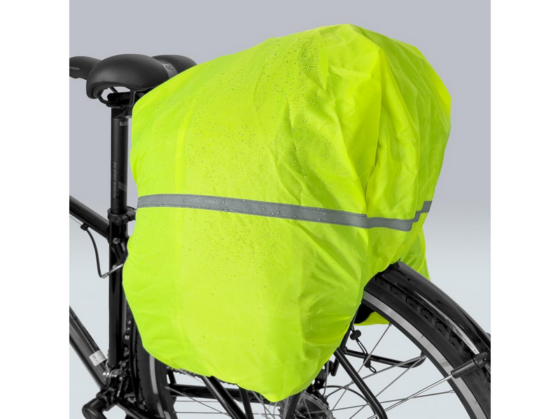 Wozinsky large bike rack bag 35l + rain cover black (WBB19BK)