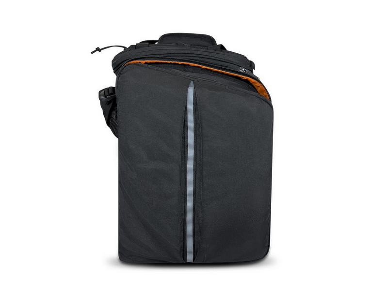 Wozinsky large bike rack bag 35l + rain cover black (WBB19BK)