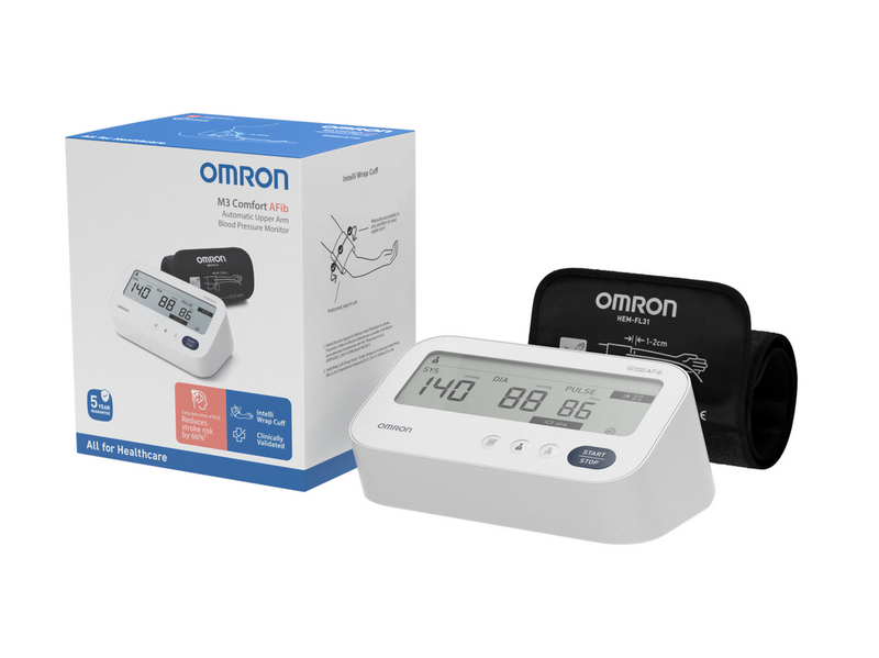 Omron Blutdruckmessgerät M3 Comfort AFib