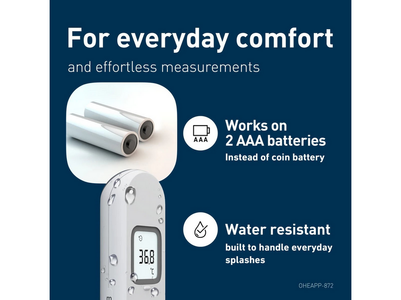 Omron Thermometer Gentle Temp 730 - Infrarot-Stirnthermometer
