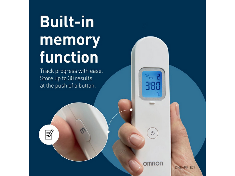 Omron Thermometer Gentle Temp 730 - Infrarot-Stirnthermometer