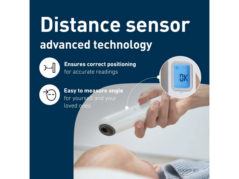 Omron Thermometer Gentle Temp 730 - Infrarot-Stirnthermometer