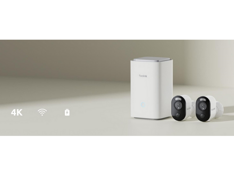 REOLINK Home Hub with 2x Argus 3 Ultra