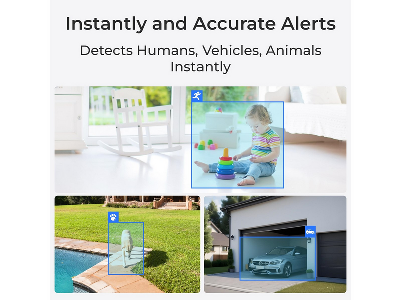 REOLINK Home Hub + 4x Argus 3 Pro 2K | 4MP | Batte