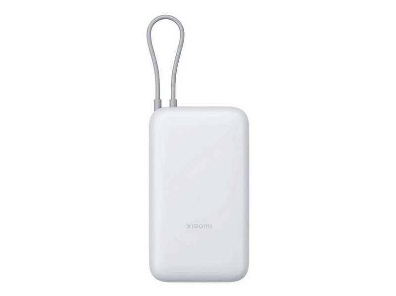 Xiaomi PB2020MI power bank - integrated cable - Li-Ion - USB-C USB - 22.5 Watt - 20000 mAh