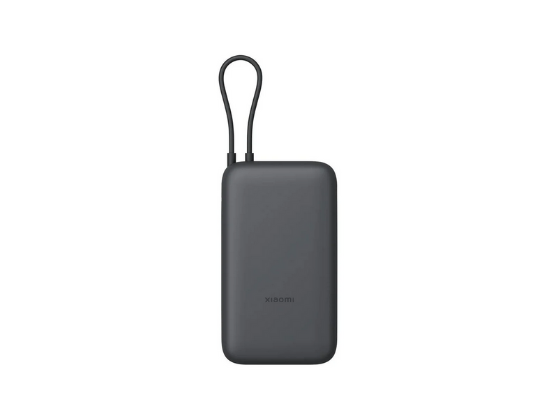 Xiaomi Power Bank 20000 (Integrated Cable) - Dark Grey - 20000 mAh