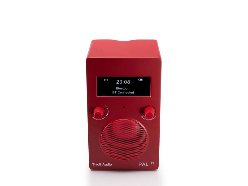 Tivoli Audio PAL+ BT - Rot - DAB/DAB+/DMB/FM - Mono