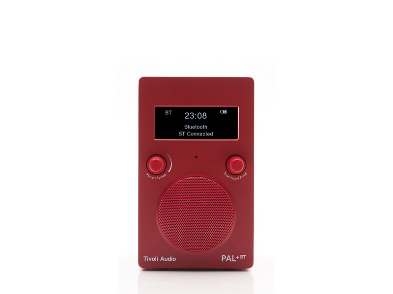 Tivoli Audio PAL+ BT - Rot - DAB/DAB+/DMB/FM - Mono