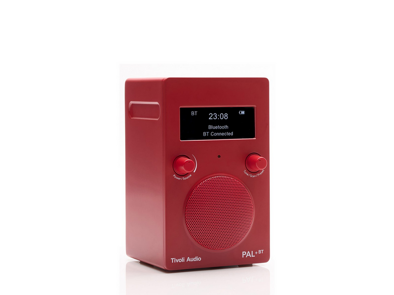 Tivoli Audio PAL+ BT - Rot - DAB/DAB+/DMB/FM - Mono