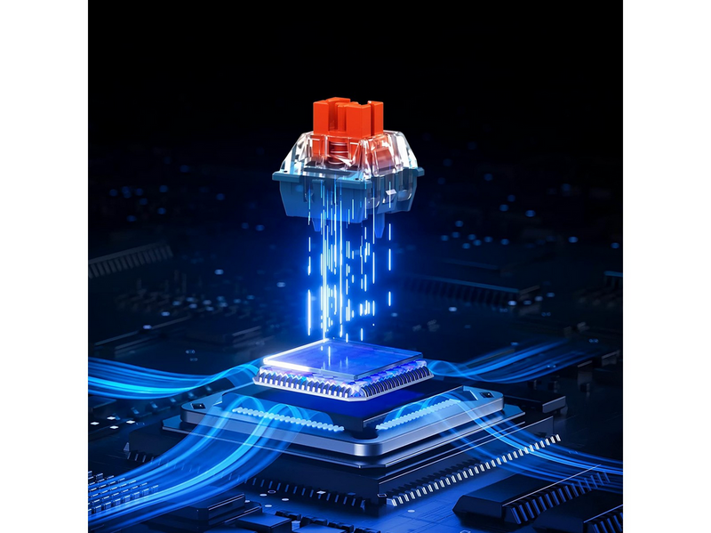 MCHOSE Ace 68 TTC Dragon Lord Hall Effect - Gaming Tastatur (TKL) - 65% - Englisch (US) - Weiss