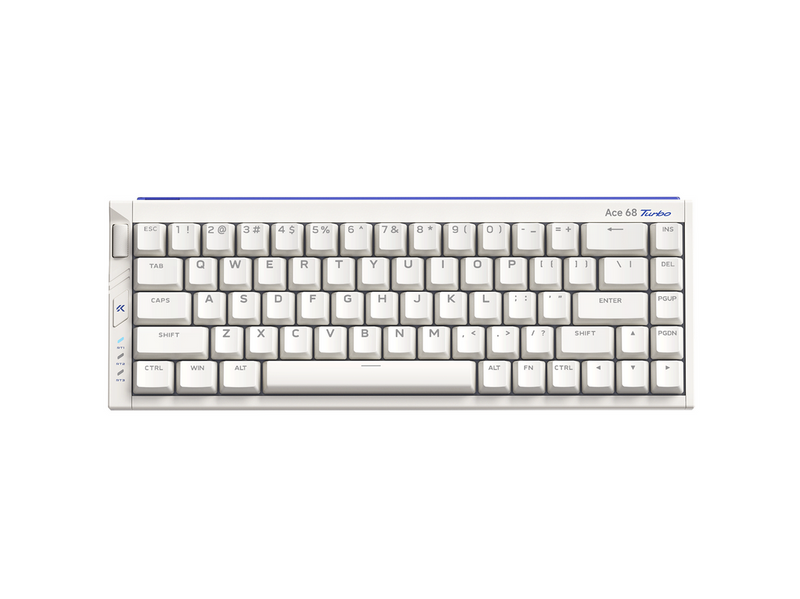 MCHOSE Ace 68 Turbo (Nova White) - Gaming Tastatur (TKL) - 65% - Englisch (US) - Weiss