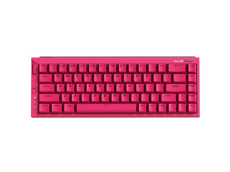 MCHOSE Ace 68 Turbo (Berry Red) - Gaming Tastatur (TKL) - 65% - Englisch (US) - Rot