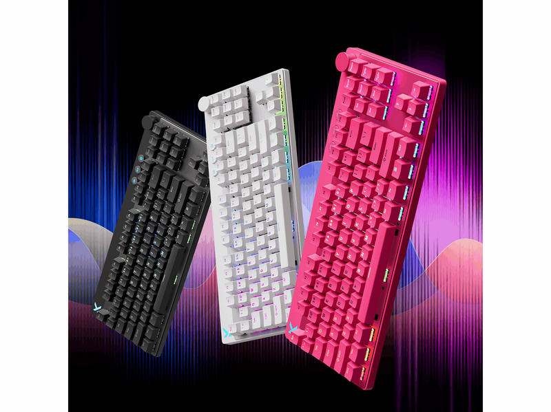 MCHOSE Mix 87 Mount Tai Magnetic Hall Effect - Gaming Tastatur (TKL) - 80% - Englisch (US) - Schwarz