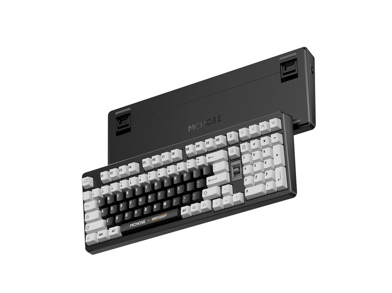 MCHOSE x Unbox Therapy - UT98 (Classic Therapy) - Gaming Tastatur - 96% - Englisch (US) - Schwarz