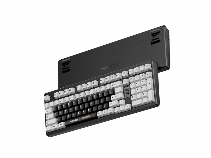 MCHOSE x Unbox Therapy - UT98 (Classic Therapy) - Gaming Tastatur - 98% - Englisch (US) - Schwarz