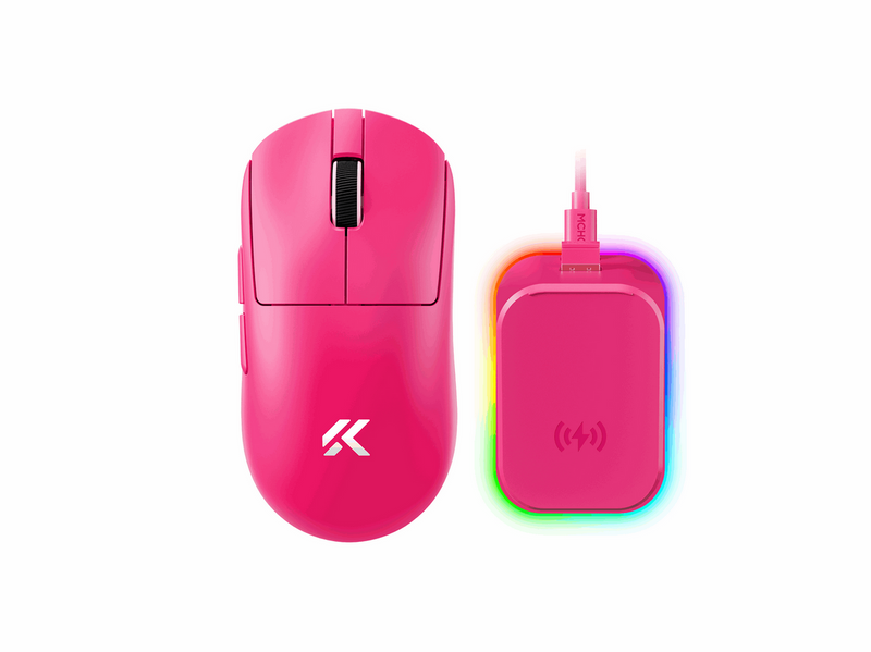 MCHOSE A7 V2 Ultra+ Lightweight Wireless - Gaming Maus (Rot)