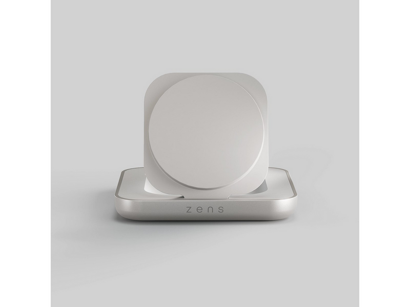 ZENS Magnetic Nightstand Charger - White
