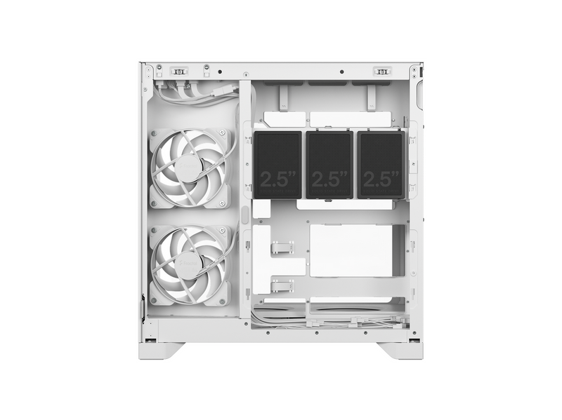 Fractal Design Pop 2 Vision White RGB - Gehäuse - Miditower - Weiß