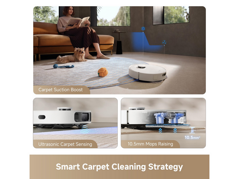 Dreame Roboter Staubsauger D20 Ultra White