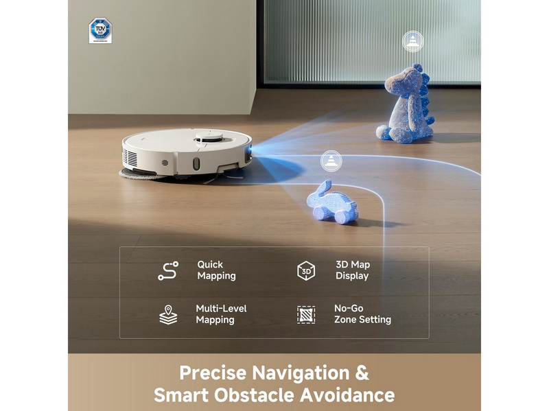 Dreame Roboter Staubsauger L10s Ultra Gen 3 White