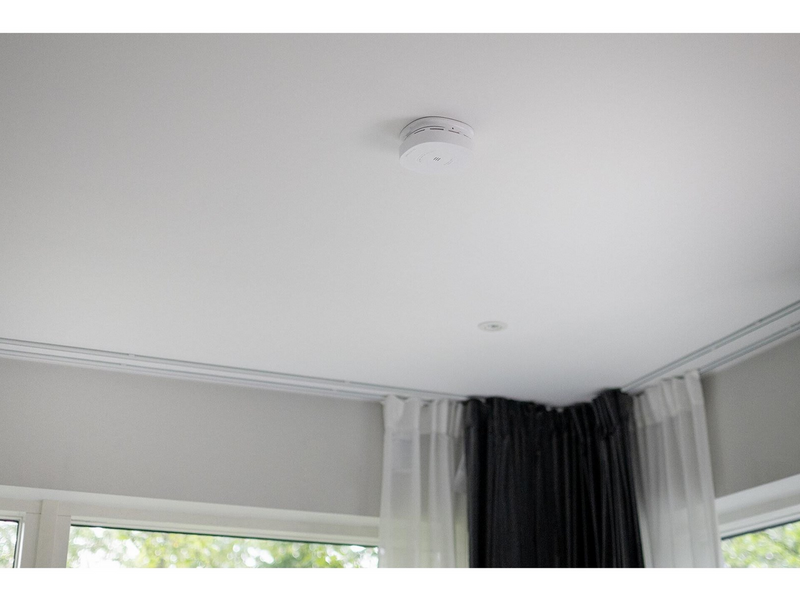 Housegard Luma 230V smoke alarm, incl. 10-year battery