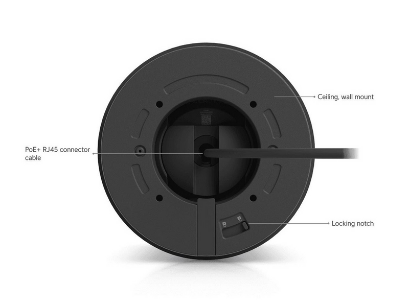 Ubiquiti UniFi Camera G6 Pro Turret Black